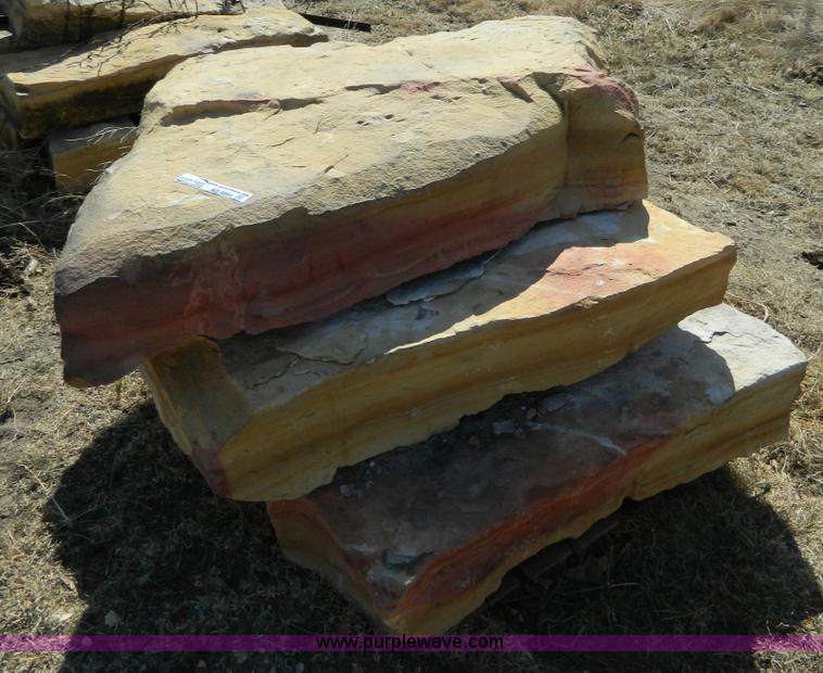 image for item AD9864 Assorted limestone fence posts