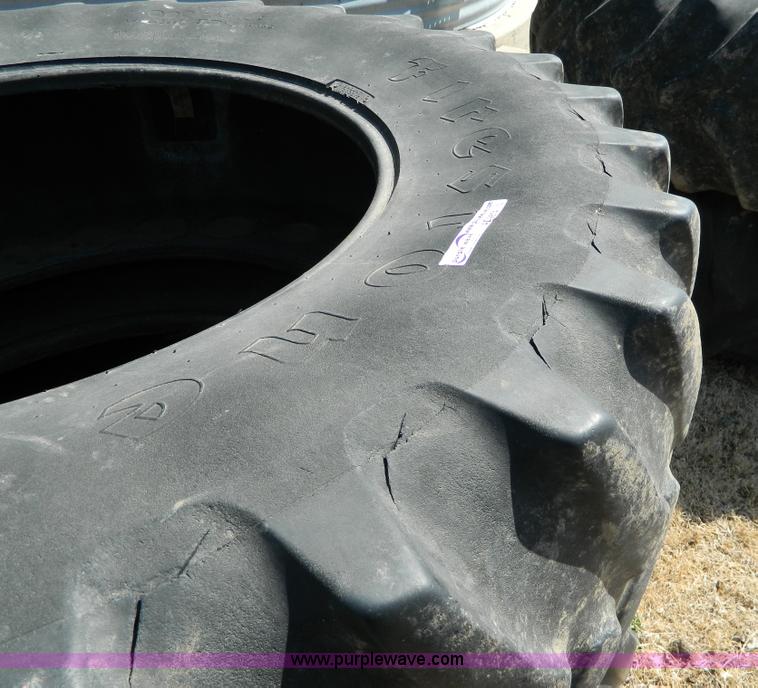 image for item AD9874 (2) Firestone 20.8R38 tractor tires