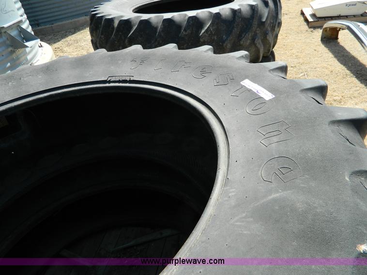 image for item AD9874 (2) Firestone 20.8R38 tractor tires