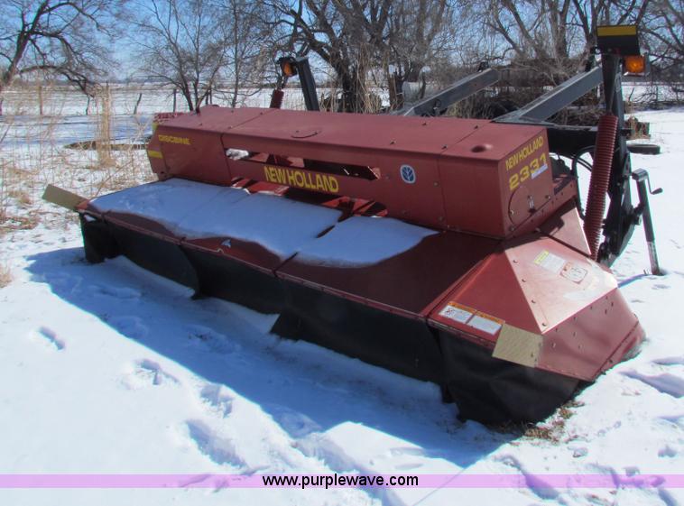 image for item AN9996 2000 New Holland 2331 bidirectional disc bine head