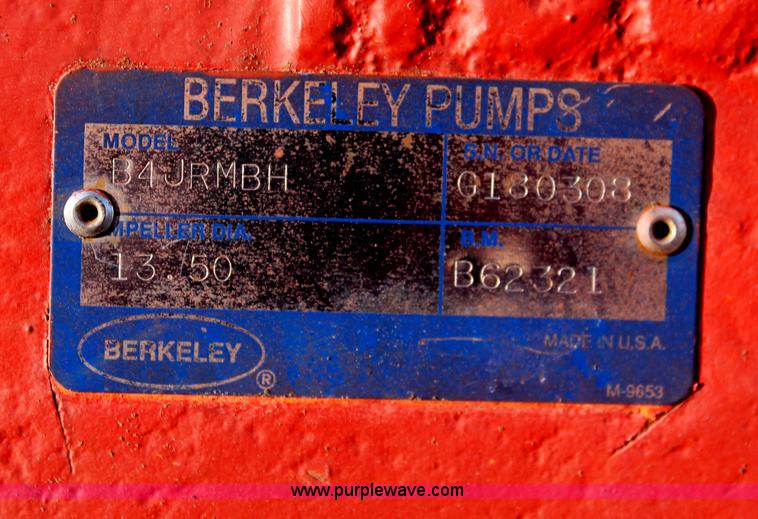 image for item AO9483 2000 Case IH 4391TA power unit with Berkeley pump