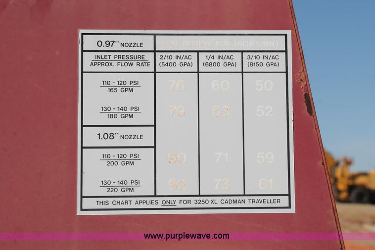 image for item AO9485 Cadman 3250XL irrigation traveler