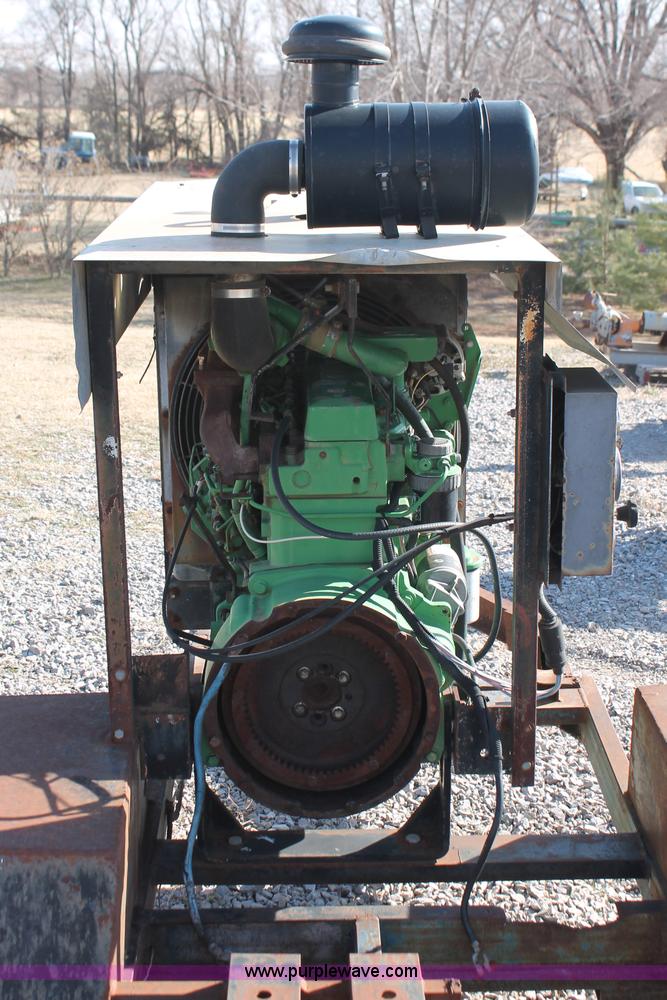 image for item AO9489 1998 John Deere 4045TF250 4.5L four cylinder diesel engine