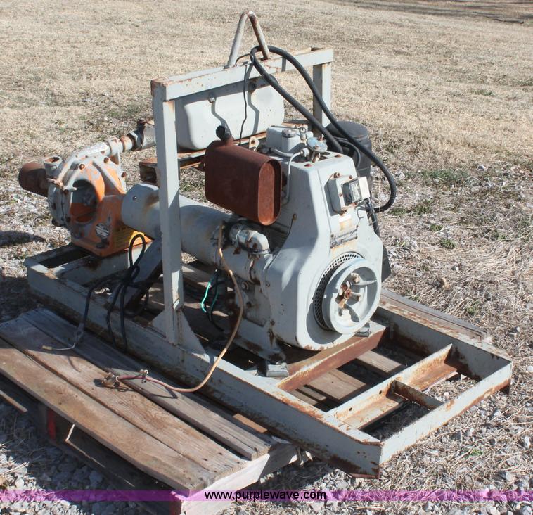 image for item AO9490 Lombardini 720 motor with Berkeley centrifugal pump