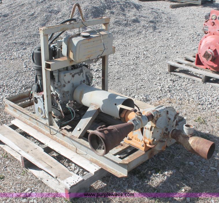 image for item AO9490 Lombardini 720 motor with Berkeley centrifugal pump