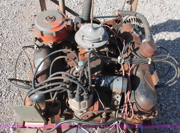 image for item AO9493 Chrysler LH318 eight cylinder industrial natural gas engine