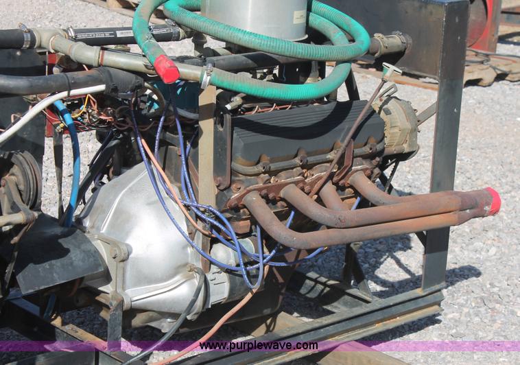 image for item AO9496 (2) Chevrolet 454 big block eight cylinder natural gas engines