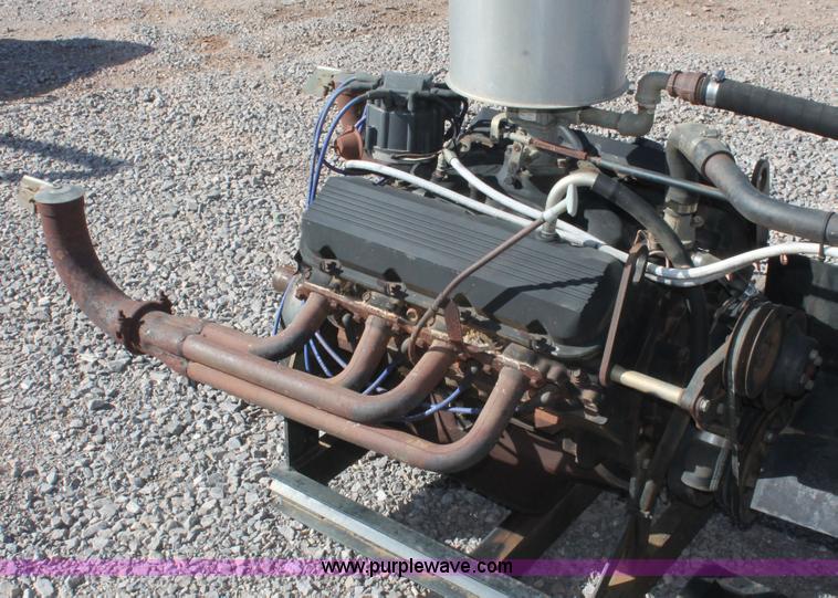 image for item AO9496 (2) Chevrolet 454 big block eight cylinder natural gas engines