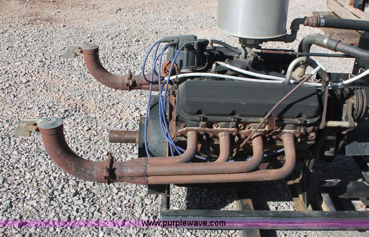 image for item AO9496 (2) Chevrolet 454 big block eight cylinder natural gas engines