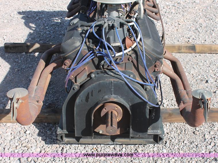 image for item AO9496 (2) Chevrolet 454 big block eight cylinder natural gas engines