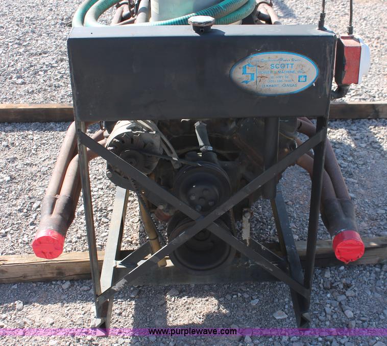 image for item AO9496 (2) Chevrolet 454 big block eight cylinder natural gas engines