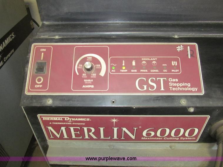 image for item AQ9922 1993 MG plasma cutting system