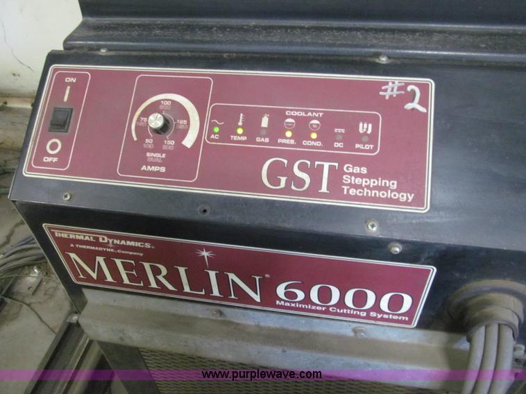 image for item AQ9922 1993 MG plasma cutting system