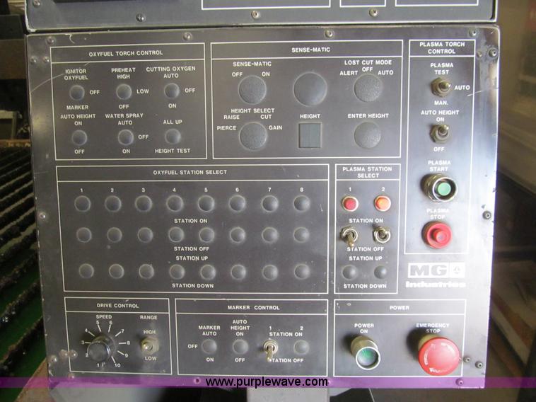 image for item AQ9922 1993 MG plasma cutting system