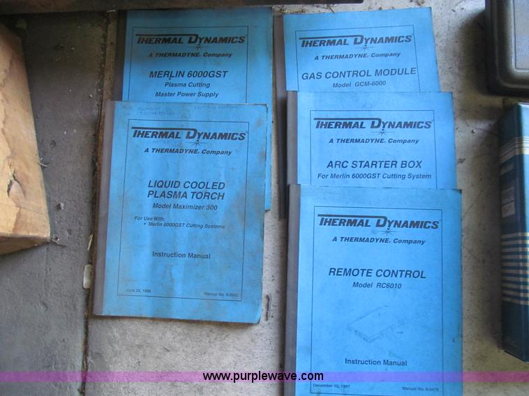 image for item AQ9922 1993 MG plasma cutting system