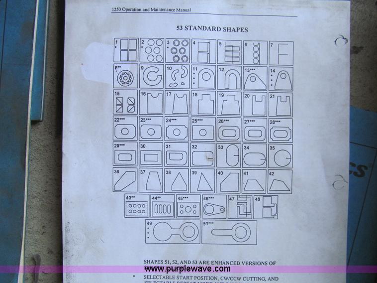 image for item AQ9922 1993 MG plasma cutting system