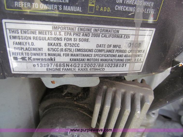 image for item AQ9931 Kawasaki 25 HP gas engine