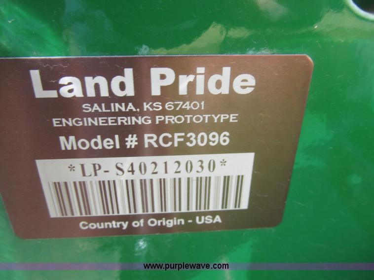 image for item AQ9936 Land Pride RCF3096 8' rotary mower