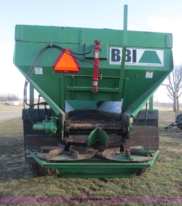 image for item F6839 BBI 20' manure spreader