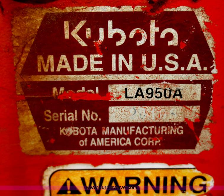 image for item F6847 1991 Kubota L4850 MFWD tractor