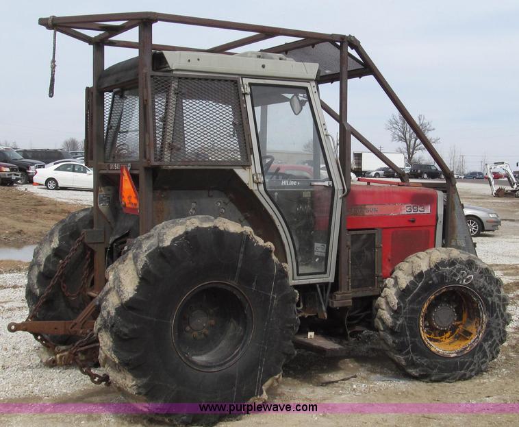 image for item G2315 1993 Massey-Ferguson 393 MFWD tractor