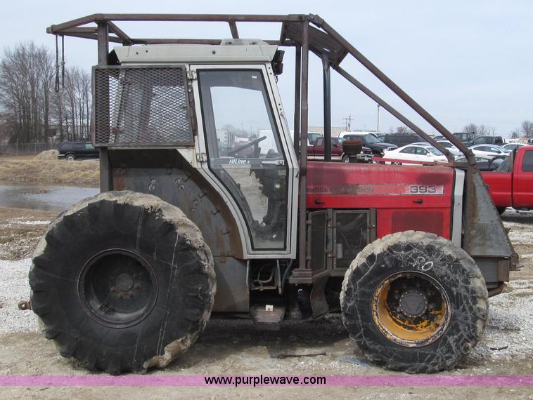 image for item G2315 1993 Massey-Ferguson 393 MFWD tractor