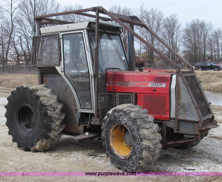 image for item G2315 1993 Massey-Ferguson 393 MFWD tractor