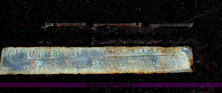 image for item H1403 10,000 gallon under ground fuel tank