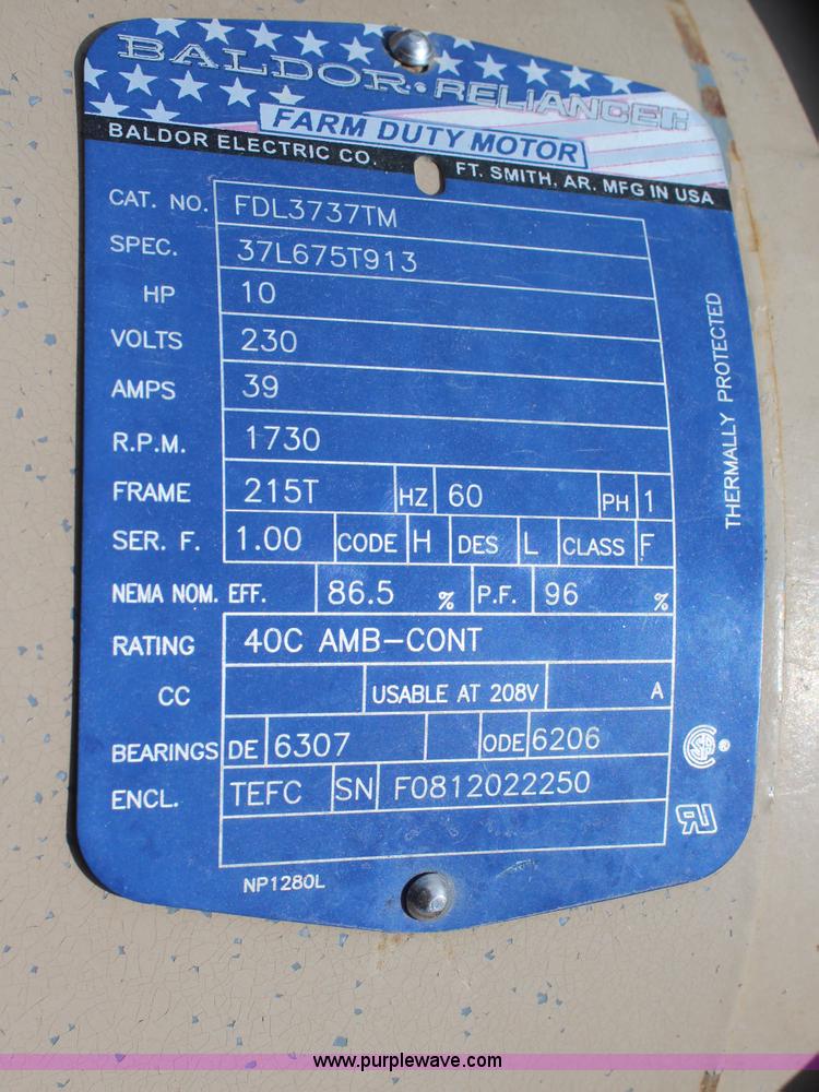 image for item H1404 2010 KSI 1208-60 grain auger