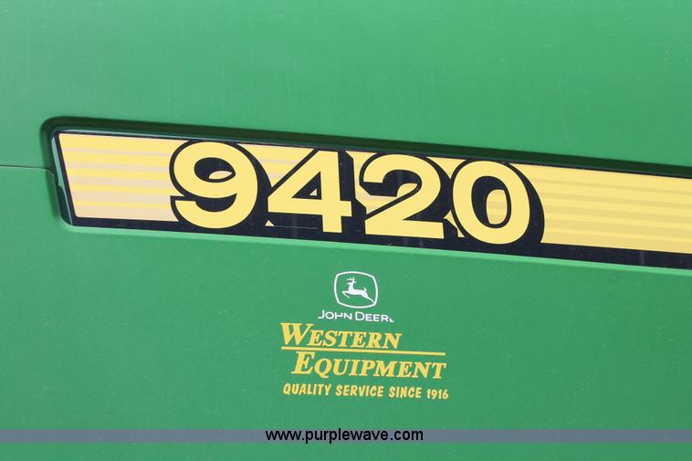 image for item H5748 2003 John Deere 9420 4WD tractor