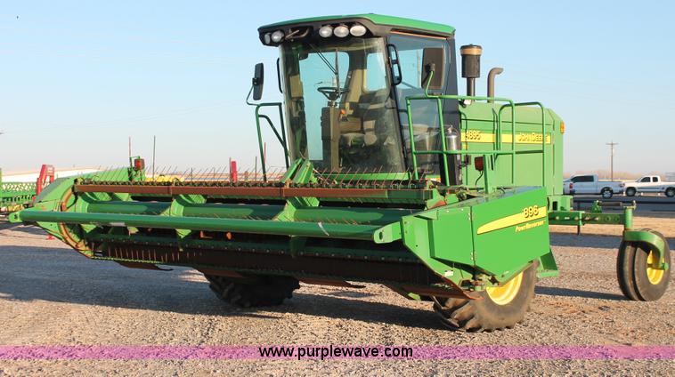 image for item H5749 2006 John Deere 4895 self-propelled swather