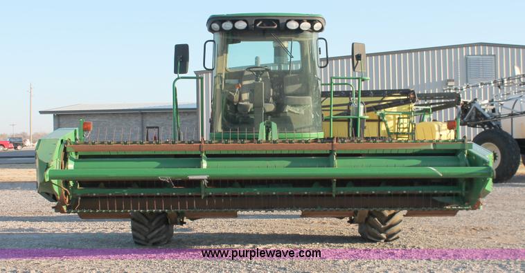 image for item H5749 2006 John Deere 4895 self-propelled swather