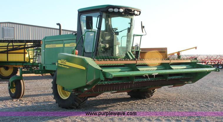 image for item H5749 2006 John Deere 4895 self-propelled swather
