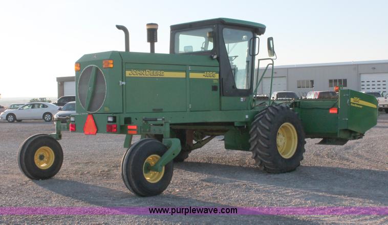 image for item H5749 2006 John Deere 4895 self-propelled swather