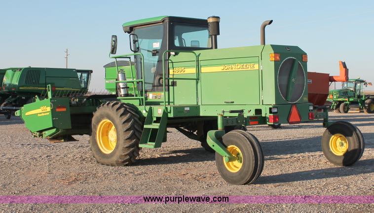 image for item H5749 2006 John Deere 4895 self-propelled swather