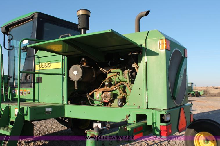 image for item H5749 2006 John Deere 4895 self-propelled swather