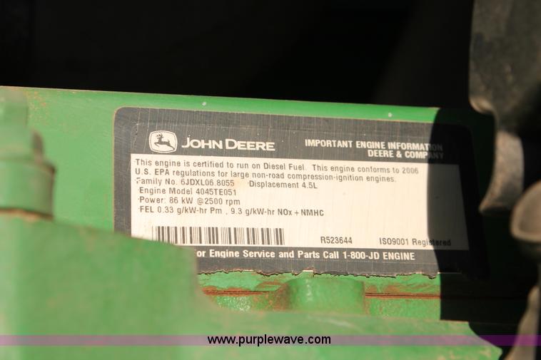 image for item H5749 2006 John Deere 4895 self-propelled swather