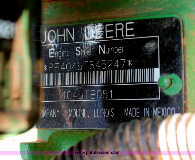 image for item H5749 2006 John Deere 4895 self-propelled swather