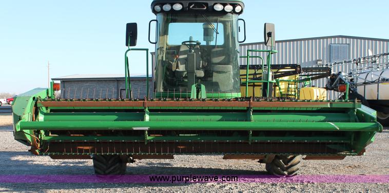 image for item H5749 2006 John Deere 4895 self-propelled swather