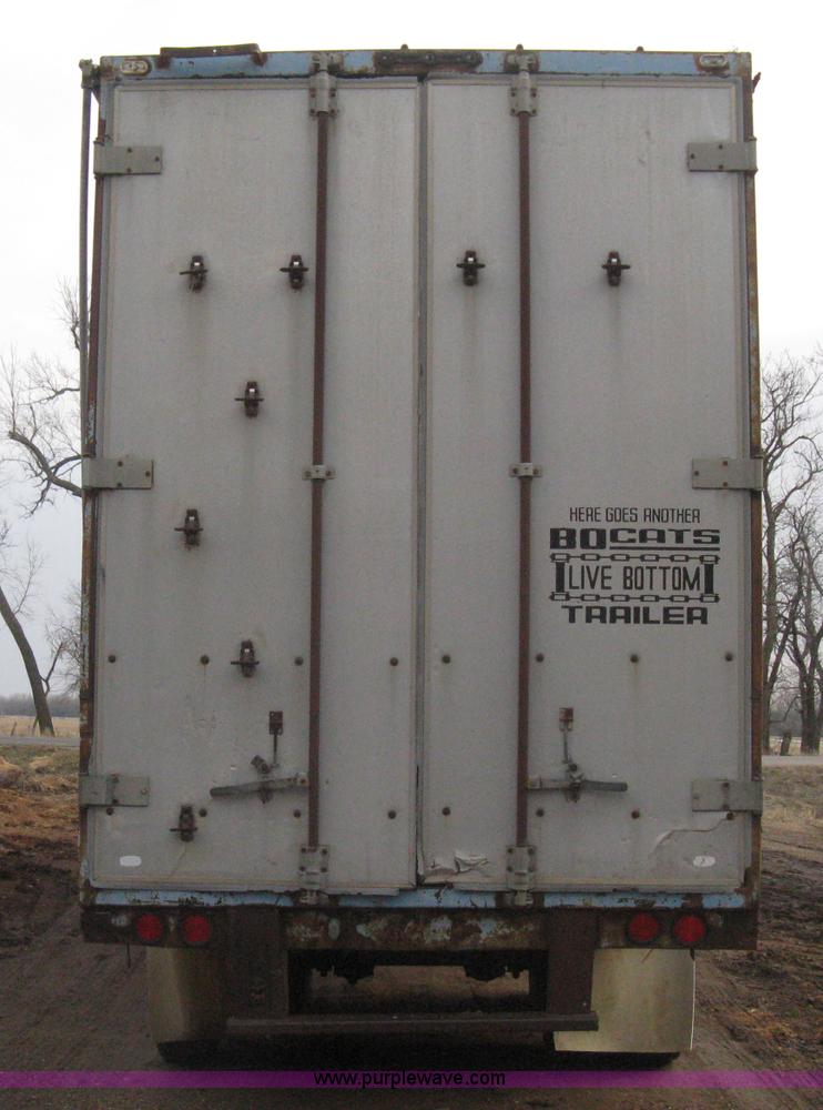 image for item I5612 1976 Bocat LBT50V0 live bottom trailer