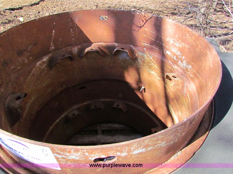 image for item I7475 (2) 18.4-34 rear dual tractor tires