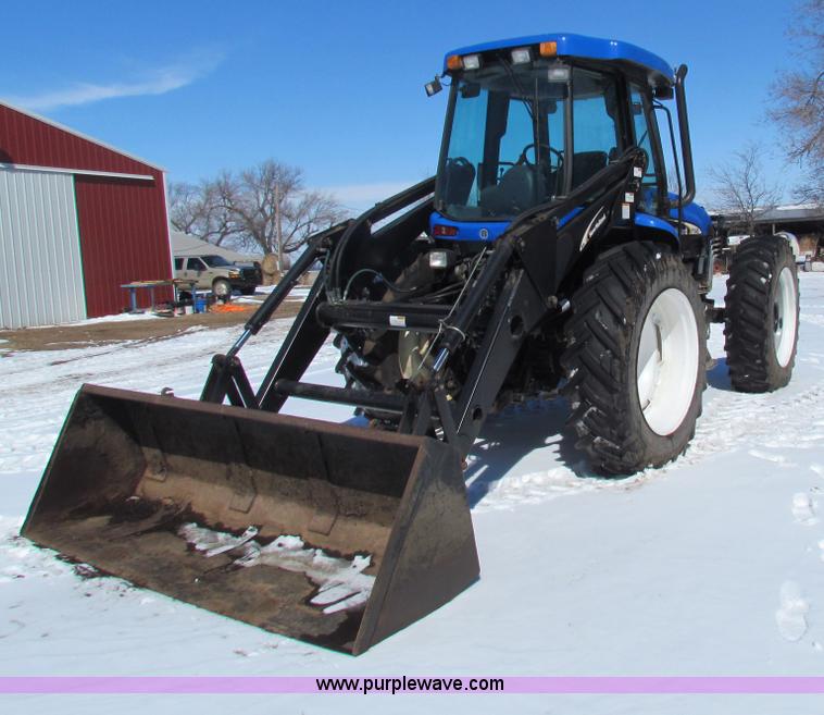 image for item I7489 2006 New Holland TV145 MFWD Bi-directional tractor