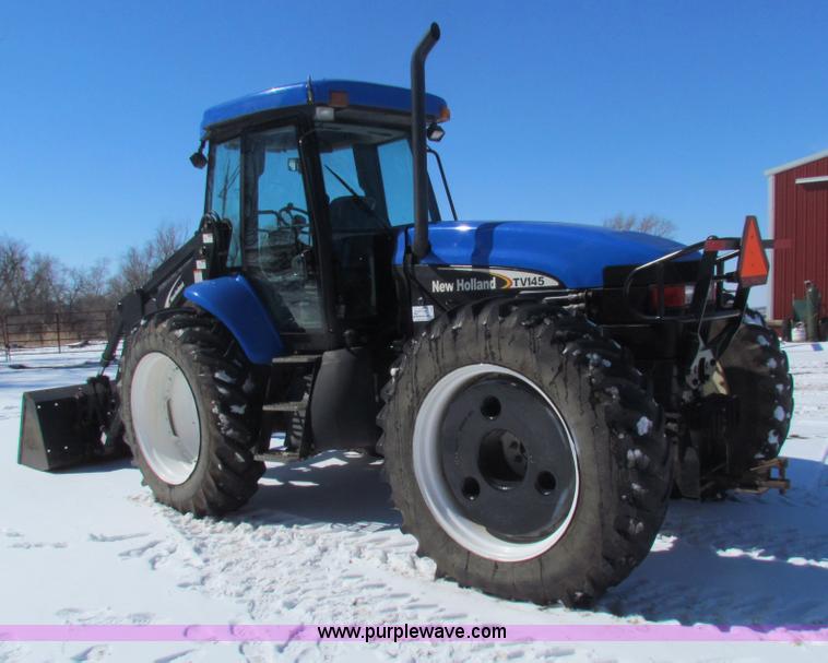 image for item I7489 2006 New Holland TV145 MFWD Bi-directional tractor