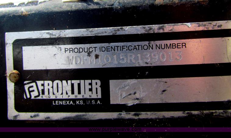 image for item I7491 2006 Frontier FM1015R 15' batwing mower