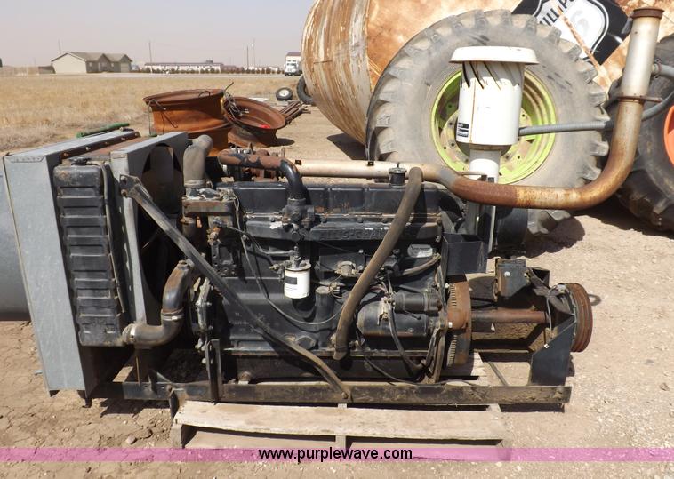 image for item I9052 Allis Chalmers 670T six cylinder turbo diesel engine