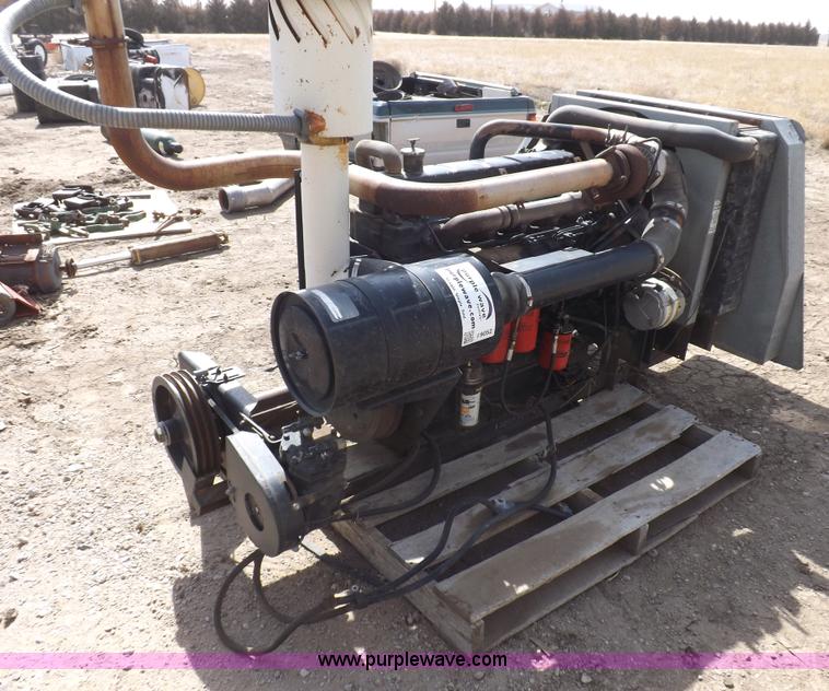 image for item I9052 Allis Chalmers 670T six cylinder turbo diesel engine