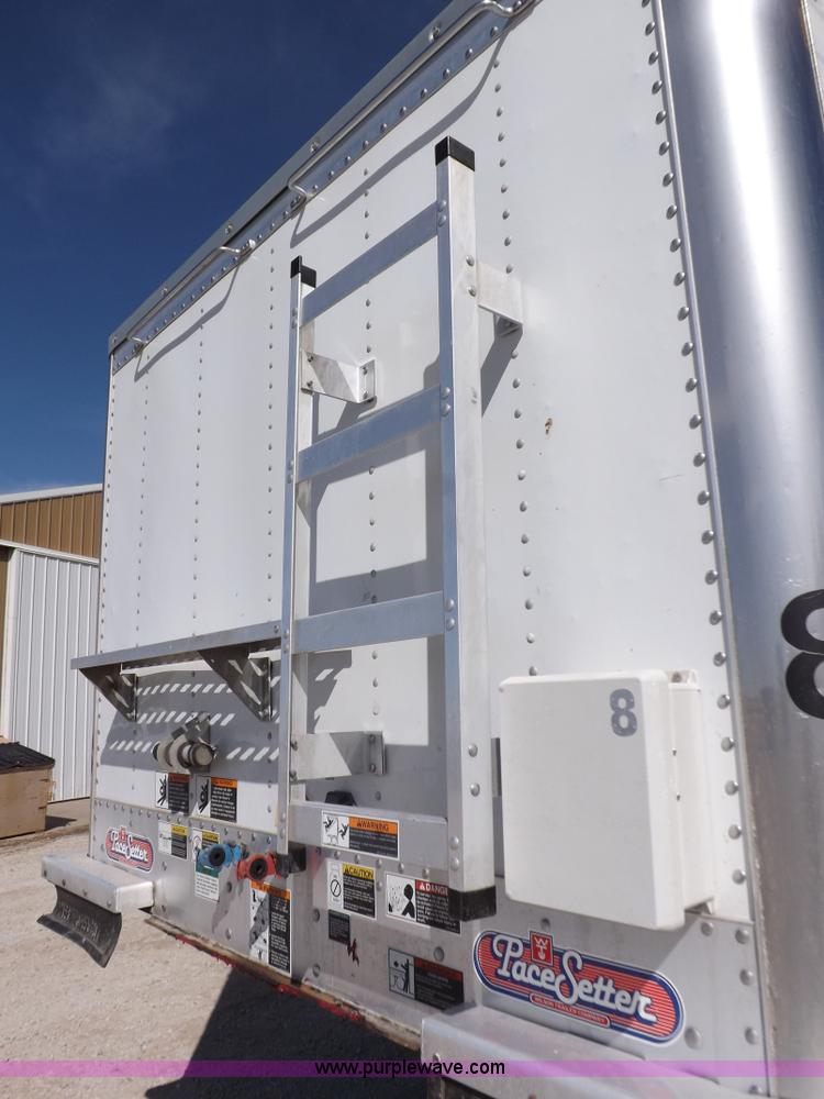 image for item I9069 2011 Wilson DWH550 Pace Setter double hopper grain trailer