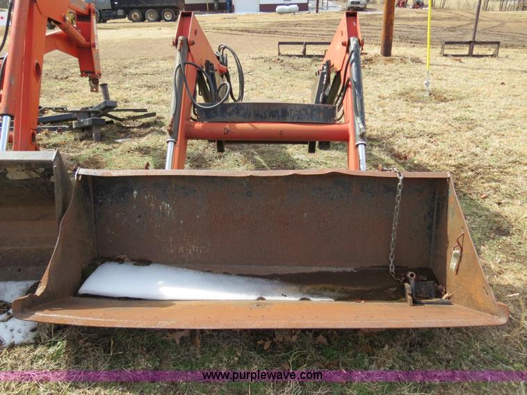 Bush Hog 2845QT quick attach loader in Stilwell, OK Item S9706 sold