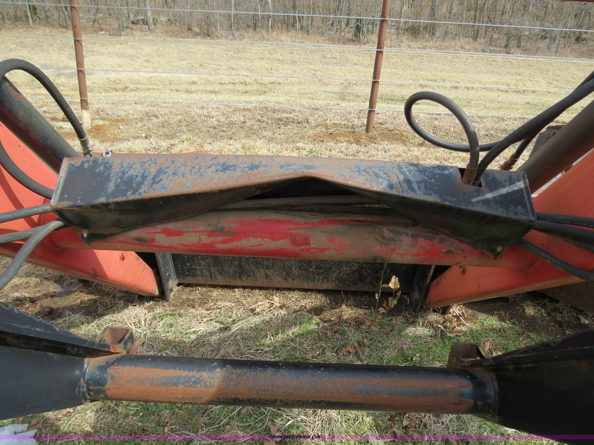 Bush Hog 2845QT quick attach loader in Stilwell, OK Item S9706 sold