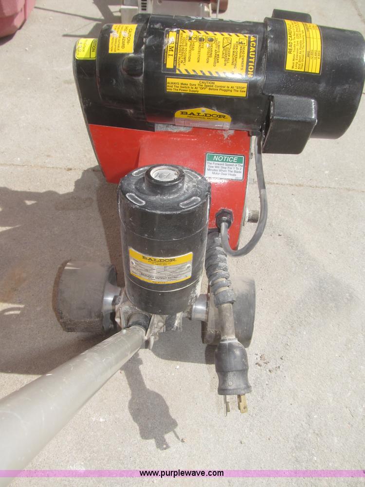 image for item AE9344 Clipper Slab Crab self-propelled early entry saw